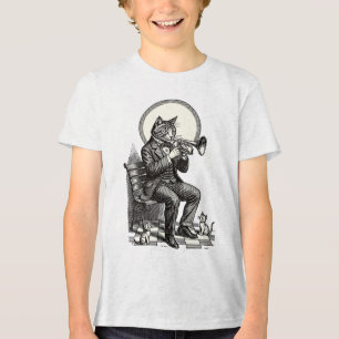 Byleth Schnurrhaare und Messing Tri-Blend Shirt