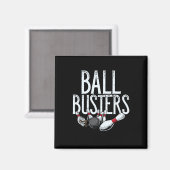 Byll Busters Bowling Magnet (Vorderseite/Rückseite)