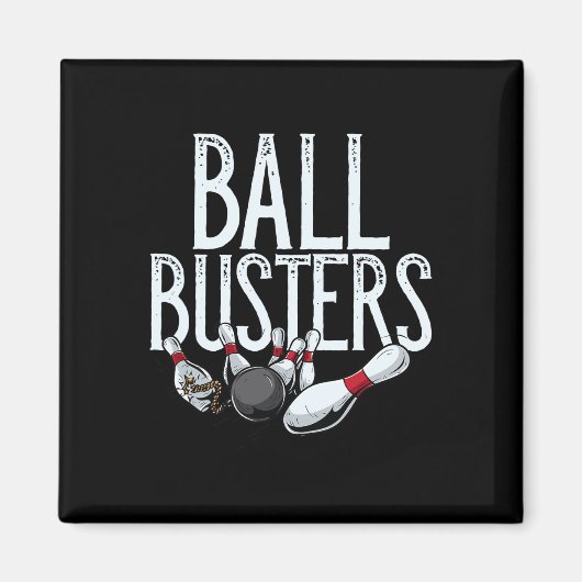 Byll Busters Bowling Magnet (Vorne)