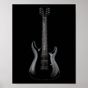 Bynd Rock and Roll Gitarre S für Männer Bynd T-Shi Poster