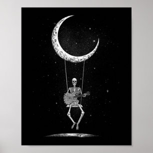 Bynd Rock and Roll Gitarre S für Männer Bynd T-Shi Poster