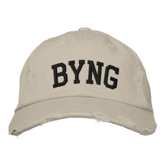 Byng bestickter Hut