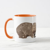 BYO Wombat (Vombatus ursinus) "L " Tasse (Links)