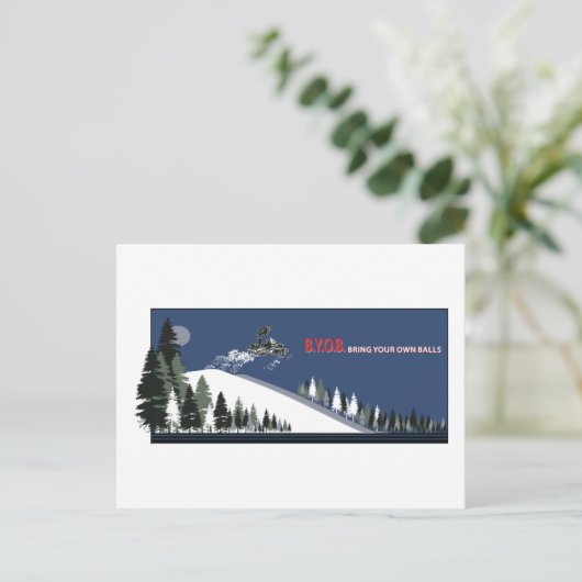 byob[Conver Postkarte (Stehend Vorderseite)