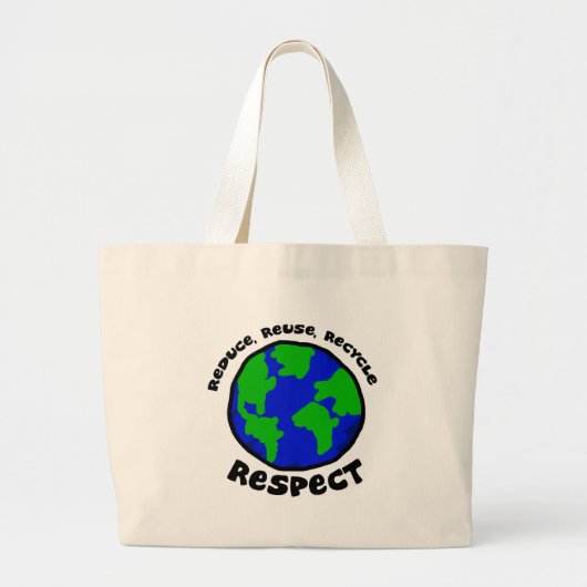 BYOB - Holen Sie Ihre eigene Tasche! Jumbo Stoffbeutel (Vorne)