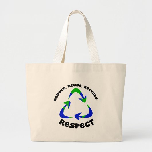 BYOB - Holen Sie Ihre eigene Tasche! Jumbo Stoffbeutel (Vorne)