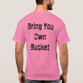 BYOBGym, Trainer für echte Weltstärke T-Shirt (Rückseite)