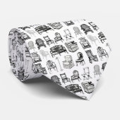 BYOC (bringen Sie Ihren eigenen Stuhl) Neck Tie Krawatte (Gerollt)