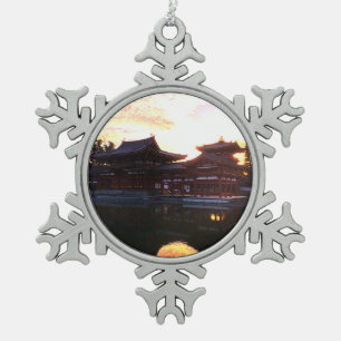 Byodo in Kyoto, Japan #1 Snowflake Ornament