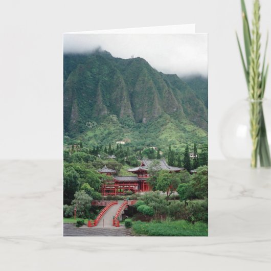 Byodo-In-Tempel - Karte (Vorderseite)
