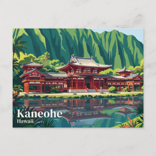 Byodo-In-Tempel USA Postkarte