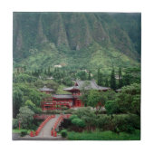 Byodo-In Temple, Oakahu, Hawaii - Fliese (Vorderseite)