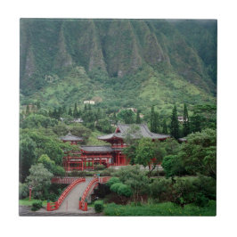 Byodo-In Temple, Oakahu, Hawaii - Fliese