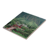 Byodo-In Temple, Oakahu, Hawaii - Fliese (Seite)