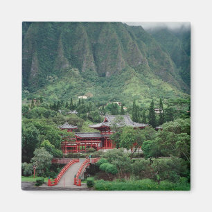 Byodo-In Temple, Oakahu, Hawaii - Magnet
