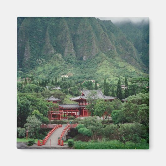 Byodo-In Temple, Oakahu, Hawaii - Magnet (Vorne)