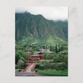 Byodo-In Temple, Oakahu, Hawaii - Postkarte (Vorderseite)