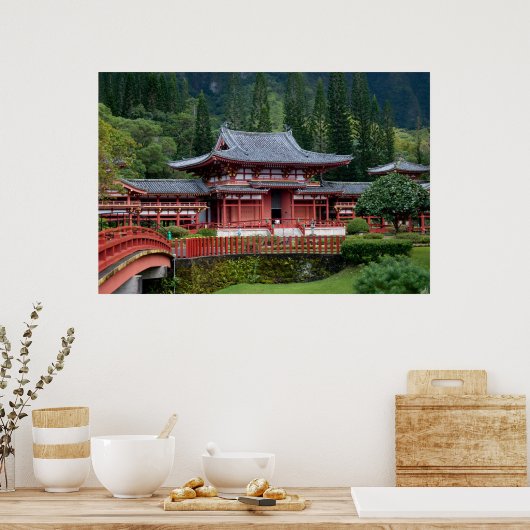 Byodo-in-Temple Poster (Küche)