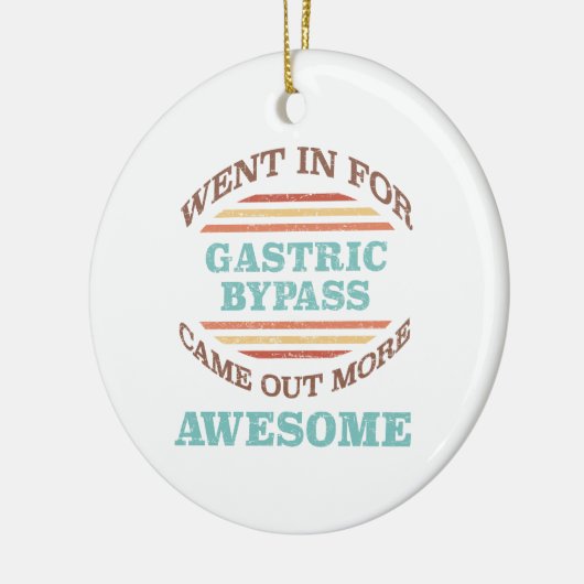 Bypass Operation Erholung Spaß Keramik Ornament (Links)