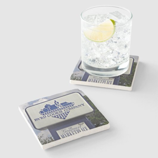 Byrd Cookie Company, Savannah Georgia Untersetzer (Seitenansicht)