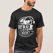 Byrd-Hat Xmas Personalisierter Name T-Shirt (Vorderseite)