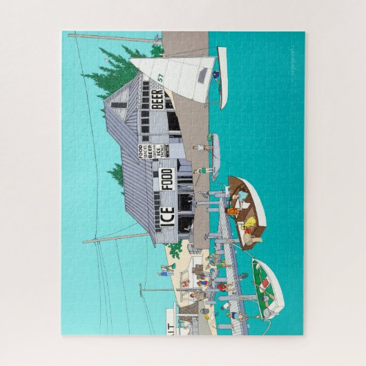 Byrd's Fish Camp Puzzle (Vertikal)