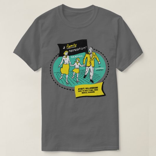 Byrds Rollerdrome TShirt (Design vorne)