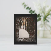 Byrds Worte Kerzen auf schwarz Postkarte (Stehend Vorderseite)