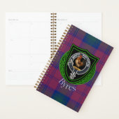 Byres Scottish Clan Tartan & Crest Planer (Anzeige)