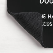 Byrn Hunt - Kaffee - Phantastischer Hundehandler b Mousepad (Ecke)