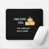 Byrn Hunt - Kaffee - Phantastischer Hundehandler b Mousepad (Mit Mouse)