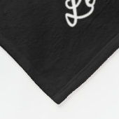 Byrn Hunt Lover - Niedlicher Warriorrat und amerik Fleecedecke (Ecke)