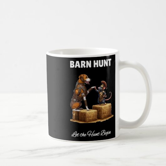 Byrn Hunt Lover - Niedlicher Warriorrat und amerik Kaffeetasse (Rechts)