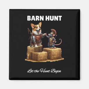 Byrn Hunt Lover - Niedlicher Warriorrat und Corgi Magnet