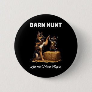 Byrn Hunt Lover - Niedlicher Warriorrat und deutsc Button