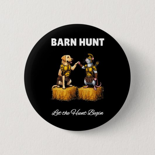 Byrn Hunt Lover - Niedlicher Warriorrat und Gelbe Button (Vorderseite)