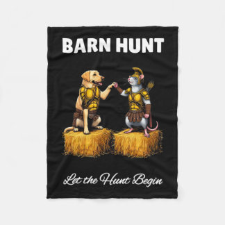 Byrn Hunt Lover - Niedlicher Warriorrat und Gelbe  Fleecedecke