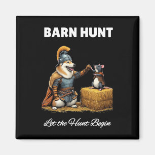 Byrn Hunt Lover - Niedlicher Warriorrat und isländ Magnet
