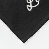 Byrn Hunt Lover - Rat und Staffordshi, Niedlicher Fleecedecke (Ecke)