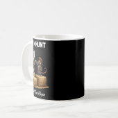 Byrn Hunt Lover - Warrior Rat Blue Merle Tri Borde Kaffeetasse (Vorderseite Links)