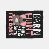 Byrn Hunt verborgen und suchen Design rn Hunt Fleecedecke (Vorderseite (Horizontal))