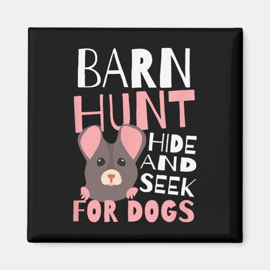 Byrn Hunt verborgen und suchen Design rn Hunt Magnet (Vorne)