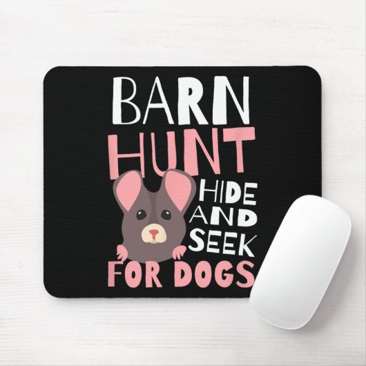 Byrn Hunt verborgen und suchen Design rn Hunt Mousepad (Mit Mouse)