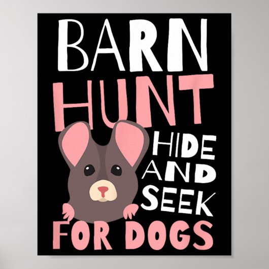 Byrn Hunt verborgen und suchen Design rn Hunt Poster (Vorne)