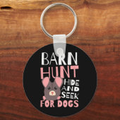 Byrn Hunt verborgen und suchen Design rn Hunt Schlüsselanhänger (Vorderseite)
