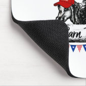 Byrn in den USA Pferde Sonnenpferd 4. Juli Mousepad (Ecke)