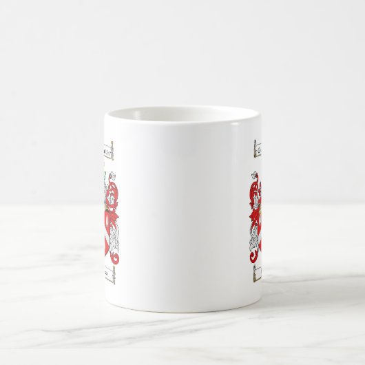 BYRNE FAMILIENWAPPEN - BYRNE WAPPEN KAFFEETASSE (Mittel)