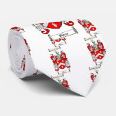 BYRNE FAMILIENWAPPEN - BYRNE WAPPEN KRAWATTE (Gerollt)