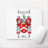 BYRNE FAMILIENWAPPEN - BYRNE WAPPEN MOUSEPAD (Mit Mouse)