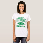 Byrne Irish Drinking Team T-Shirt (Vorne ganz)